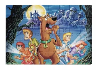 PUZZLE SCOOBY DOO BAJKA PIESEK A3 252 el z Nadrukiem + IMIĘ #105 - Puzzle - miniaturka - grafika 1