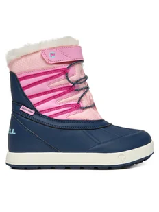 Merrell Śniegowce Snow Bank 5 MK168434 Różowy - Buty dla dziewczynek - miniaturka - grafika 1