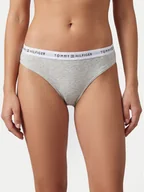Majtki damskie - Tommy Hilfiger Figi klasyczne UW0UW05876 Szary - miniaturka - grafika 1