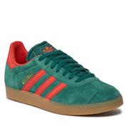 Półbuty męskie - Buty adidas Gazelle IG6200 Cgreen/Prered/Gum3 - miniaturka - grafika 1