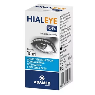 Hialeye 0,4% krople do oczu 10ml - Wzrok i słuch - miniaturka - grafika 1