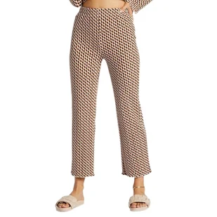 Spodnie damskie Billabong Come Back bawełniane flare nogawka 7/8-S - Spodnie damskie - miniaturka - grafika 1