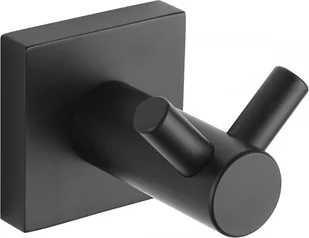 Mexen podwójny haczyk na ręcznik, czarny - 7081835-70 - Ręczniki - miniaturka - grafika 1