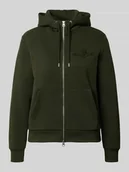 Bluzy damskie - Bluza rozpinana o kroju regular fit z dwustronnym zamkiem błyskawicznym - miniaturka - grafika 1