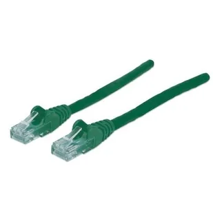Intellinet Patch Cord 100% miedź Cat.6 Utp, 5m, zi - Patchcordy - miniaturka - grafika 1