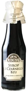 Krokus Syrop z Czarnego Bzu Sok Bez Czarny 375g - Krokus smaknatury-KROSYRZBZUCZA - Soki i napoje niegazowane - miniaturka - grafika 2
