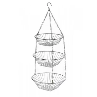 Kela Kosz na owoce Loop, srebrny, 73x30 cm (KE-49552) - Kosze na owoce - miniaturka - grafika 1