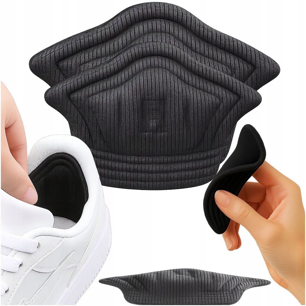 Wklejane zapiętki wkładki do za dużych butów sportowych szpilek trampek