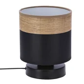 Lampy stojące - Porto lampa stołowa 1-punktowa czarna 41-17628 - miniaturka - grafika 1