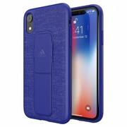 Etui i futerały do telefonów - Adidas Grip Case iPhone Xr fioletowy 32852 - miniaturka - grafika 1