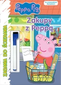 Pozostałe książki - Media Service Zawada Peppa Pig. Zadania do ścierania. Zakupy z Peppą! - miniaturka - grafika 1