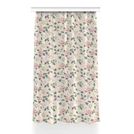 Zasłony - Kolorowa zasłona z nadrukiem 150x240 Vintage Róże, Fabricsy - miniaturka - grafika 1