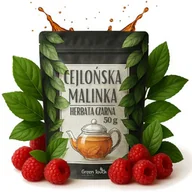 Herbata - Earl grey cejlońska malinka 50 g - herbata czarna ceylon liść limonki malina - miniaturka - grafika 1