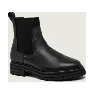 Sztyblety damskie - Tommy Hilfiger Skórzane sztyblety CHELSEA - miniaturka - grafika 1