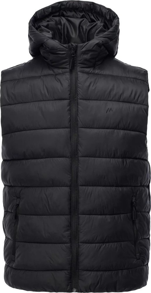4kom.pl Męska kamizelka pikowana Martes essentials MIRADO VEST czarny rozmiar XL