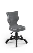 Fotele i krzesła biurowe - Entelo Krzesło biurowe Petit Ciemnoszary AA-A-3-B-A-JS33-B - miniaturka - grafika 1