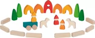 Klocki - Klocki drewniane Mała wioska Goki - miniaturka - grafika 1