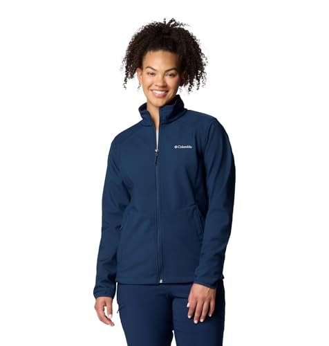 Columbia Damska kurtka softshell Kruser Ridge 3, kurtka softshell, Collegiate Navy, XL