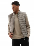 Moda i Uroda OUTLET - KAMIZELKA męska 4F puchowa 4FWSS24TVJAM098-83S beżowa L - miniaturka - grafika 1