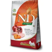 Sucha karma dla psów - Farmina  N&D Pumpkin Grain Free Chicken&Pomegranate Adult Mini 2,5kg - miniaturka - grafika 1