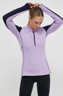 Mammut bluza sportowa Aenergy kolor fioletowy gładka - Bluzy damskie - miniaturka - grafika 1