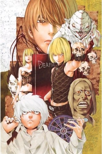 Plakat Anime Death Note DN_078 A2 Custom Manga