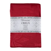 Obrusy i serwetki - Obrus 140 x 220 cm poisencje bordowy - miniaturka - grafika 1