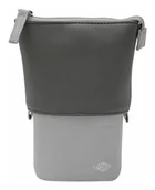 Piórniki - Wedo My Butler Miękki piórnik Tkanina, Sztuczna skóra, Poliester Antracyt, Szary - miniaturka - grafika 1