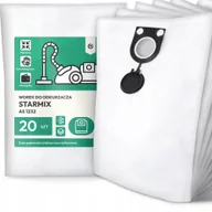 Worki do odkurzaczy - 20x Worek do Odkurzacza Starmix As 1232 Syntetyczny Pojemny Mocny Worki G9 - miniaturka - grafika 1