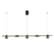 Lampy sufitowe - Italux Remdal PND-16374-5-BK-3K PND-16374-5-BK-3K - miniaturka - grafika 1