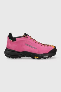 Zamberlan buty Free Blast Suede damskie kolor różowy - Buty trekkingowe damskie - miniaturka - grafika 1