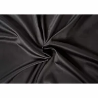 Prześcieradła - Kvalitex Prześcieradło satynowe Luxury collection czarny, 90 x 200 cm + 22 cm, 90 x 200 cm - miniaturka - grafika 1