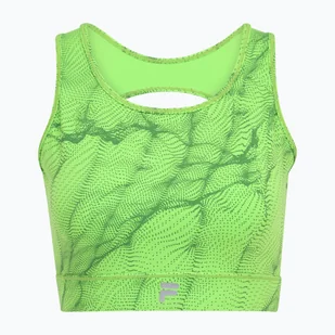 Top treningowy FILA Reboredo AOP dark forest mars aop - Biustonosze - miniaturka - grafika 1