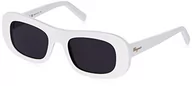 Okulary przeciwsłoneczne - SALVATORE FERRAGAMO Damskie okulary przeciwsłoneczne SF1046s, białe, rozmiar 36, biały - miniaturka - grafika 1