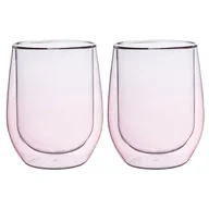 Szklanki - Altom 2-częściowy zestaw szklanek termicznych Andrea, 300 ml, różowy - miniaturka - grafika 1
