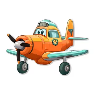 Naprasowanka Samolot samolocik fliger 8 - Pasmanteria - miniaturka - grafika 1