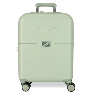 Pepe Jeans Accent Czarna walizka kabinowa 40x55x20 cm Twardy ABS Zintegrowany zamek TSA 37L 2,9 kg 4 Podwójne koła Bagaż ręczny by Joumma Bags, Czarny (Black), walizka kabinowa - Walizki - miniaturka - grafika 1