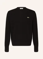 Swetry męskie - Lacoste Sweter schwarz - LACOSTE - miniaturka - grafika 1