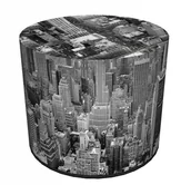 Pufy i podnóżki - York Sunlovers Sunlovers, pufa, New 40x40 cm - miniaturka - grafika 1