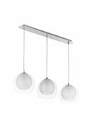 Lampy sufitowe - TK Lighting Lampa wisząca Napoli 2351 nowoczesna oprawa sufitowa w kolorze chromu 2351 - miniaturka - grafika 1