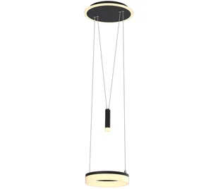 Wofi 6054-302 - LED Żyrandol ściemnialny na lince JESSE LED/15,5W/230V czarne - Lampy sufitowe - miniaturka - grafika 1