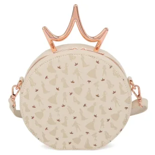 Torba Loungefly Disney Princess Metal Crown Ultimate - Plecaki szkolne i tornistry - miniaturka - grafika 1