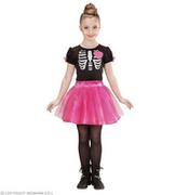 Stroje karnawałowe - Widmann Ballerina szkielet  Halloween  dzieci kostium, 158, wielokolorowa 02218 - miniaturka - grafika 1