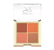 Cienie do powiek - Golden Rose - Quattro Eyeshadow Palette - Paleta 4 cieni do oczu - 4x2,2 g - 05 RED BRICK - miniaturka - grafika 1