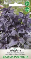 Nasiona i cebule - Bazylia pospolita czerwonolistna 0,5g nasiona - WegAna - miniaturka - grafika 1