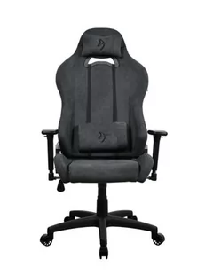 Arozzi Torretta SoftFabric Gaming Chair -Dark Grey - Fotele gamingowe - miniaturka - grafika 1