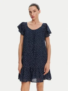 Pepe Jeans Sukienka codzienna Dafne PL953709 Granatowy Regular Fit - Sukienki - miniaturka - grafika 1
