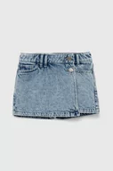 Spodnie i spodenki dla dziewczynek - GAP szorty jeansowe dziecięce kolor niebieski - Gap - miniaturka - grafika 1