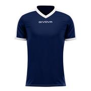 Piłka nożna - Koszulka piłkarska dla dorosłych Givova Revolution Interlock - miniaturka - grafika 1