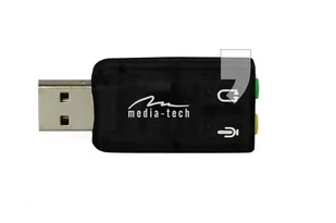 Media-Tech Virtu 5.1 USB (MT-5101) - Karty dźwiękowe - miniaturka - grafika 1